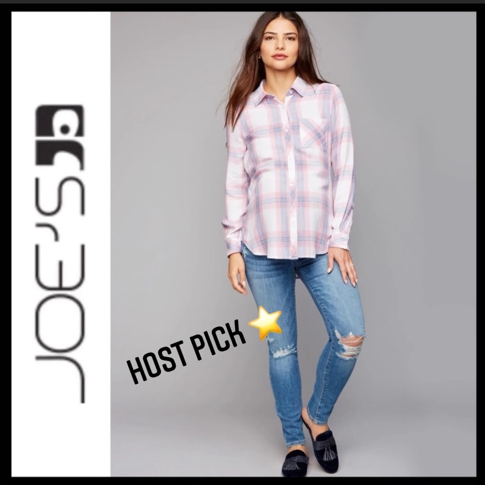 NWT ⭐️HP⭐️Joe’s ‘The Icon’ Distressed Maternity Jeans